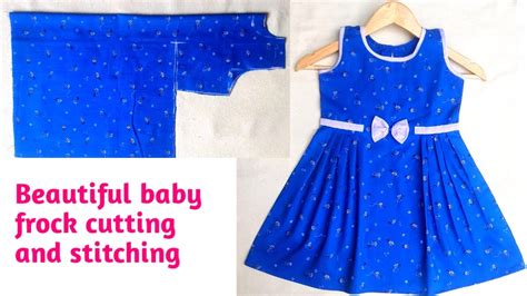 baby frock ki cutting|Simple and beautiful baby frock cutting and stitching.